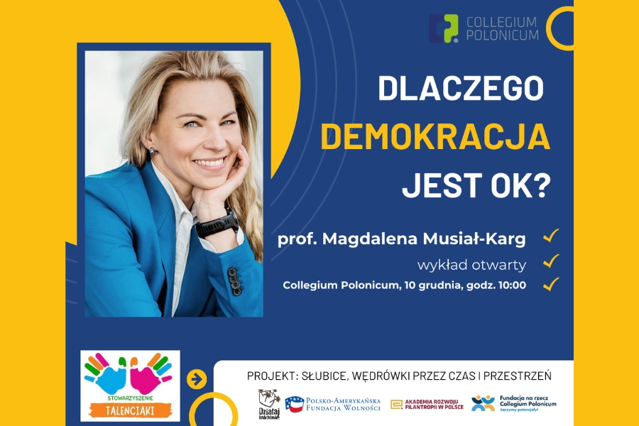 Wykład "Dlaczego demokracja jest OK?"